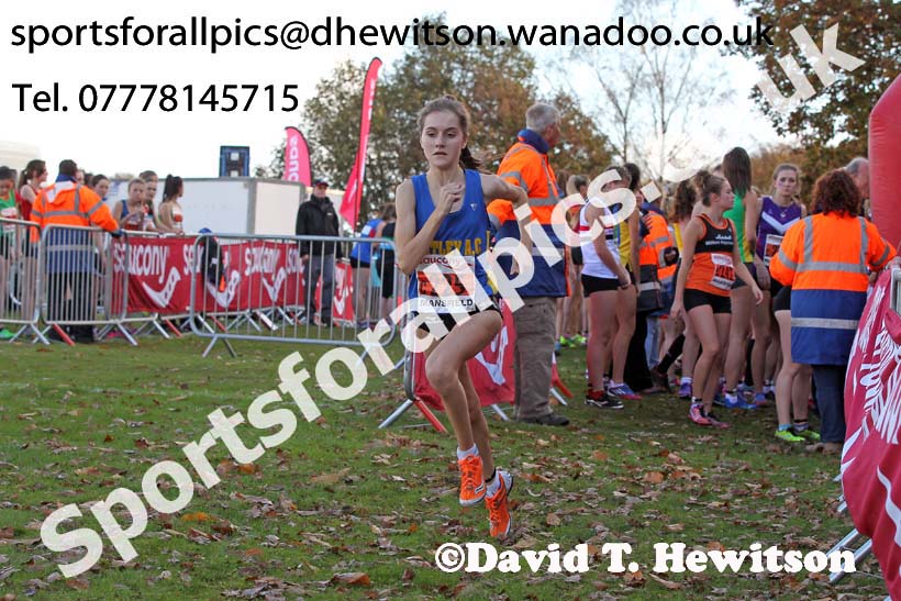 junior womens  National Cross Country Relays. Photo: David T. Hewitson/Sports for All Pics